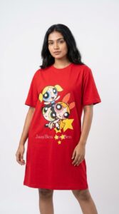 Oversized T-Shirt Dress
