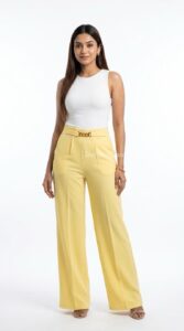 Imported Wide Leg Pants