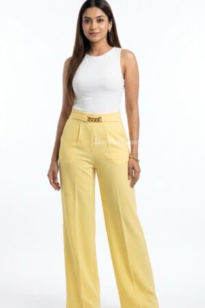 Imported Wide Leg Pants