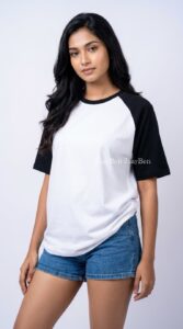 Home 83 Raglan Plain T-Shirt(3 for RS 3000)