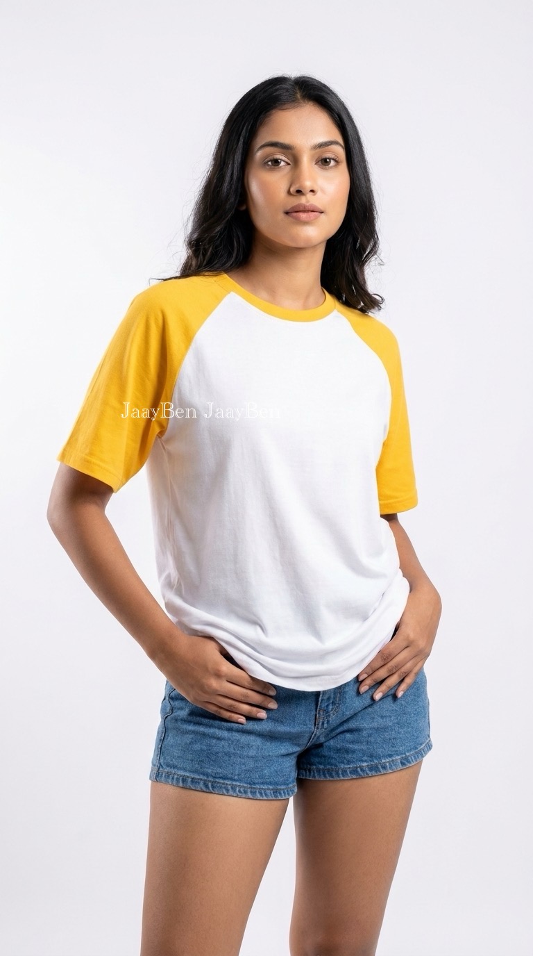 Raglan Plain T-Shirt(3 for RS 3000) 1 Raglan Plain T-Shirt(3 for RS 3000)