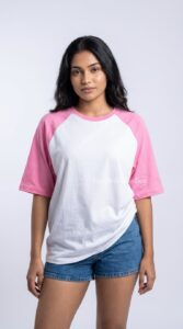 Home 104 Raglan Plain T-Shirt(3 for RS 3000)